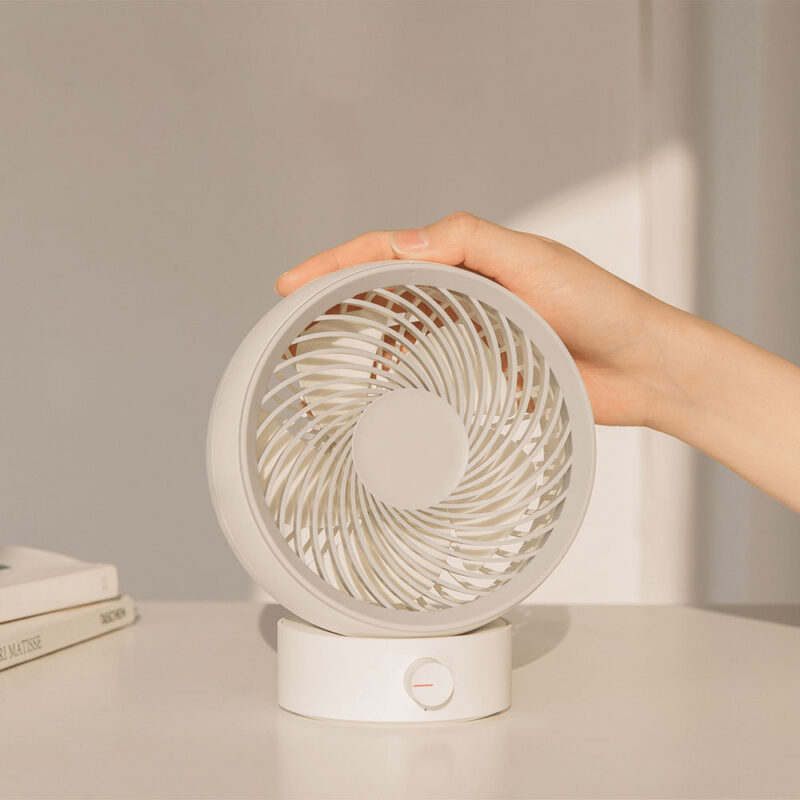 Mini Quiet Desktop Cyclone fan » Gift² for you @iregee.com