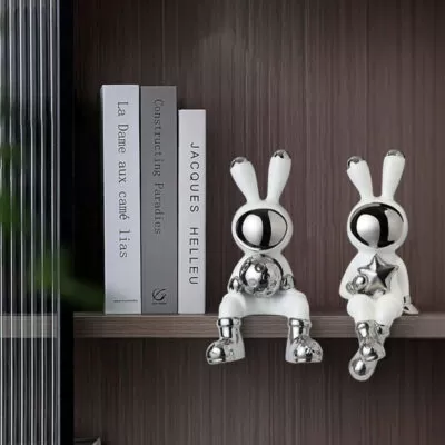 Space Rabbit Desktop Ornament
