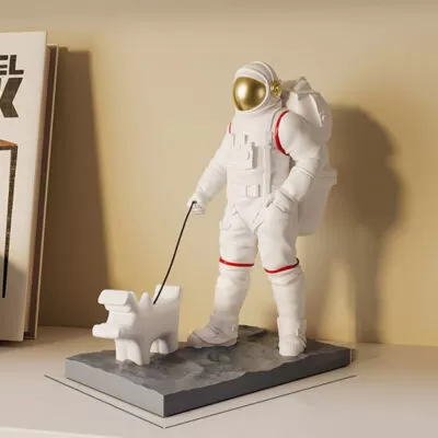 Luxe Astronaut Ornament