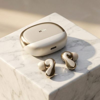 Liquid Metal Aesthetic True Wireless Earbuds